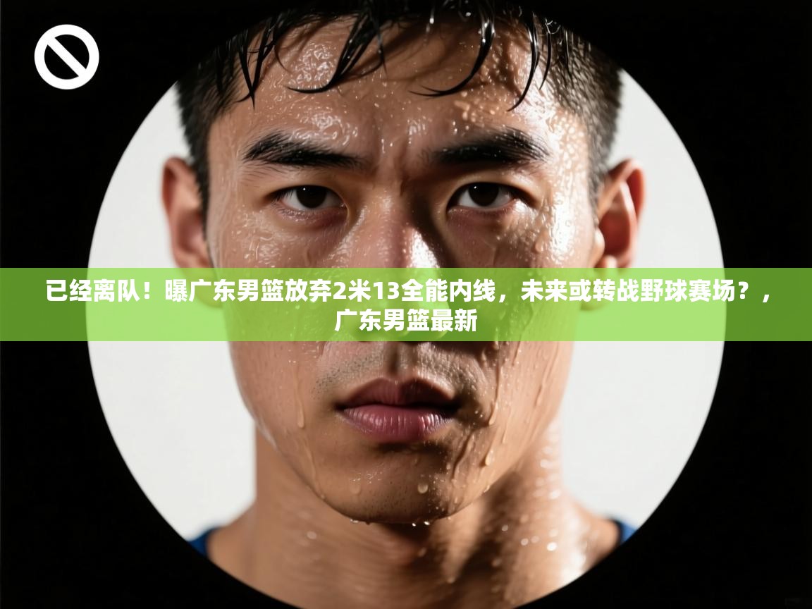 爱游戏真人体育娱乐-已经离队!曝广东男篮放弃2米13全能内线,未来或转战野球赛场?,广东男篮最新 第4张