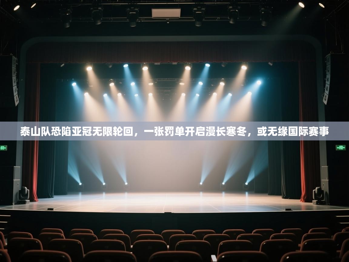 爱游戏平台-泰山队恐陷亚冠无限轮回，一张罚单开启漫长寒冬，或无缘国际赛事  第1张