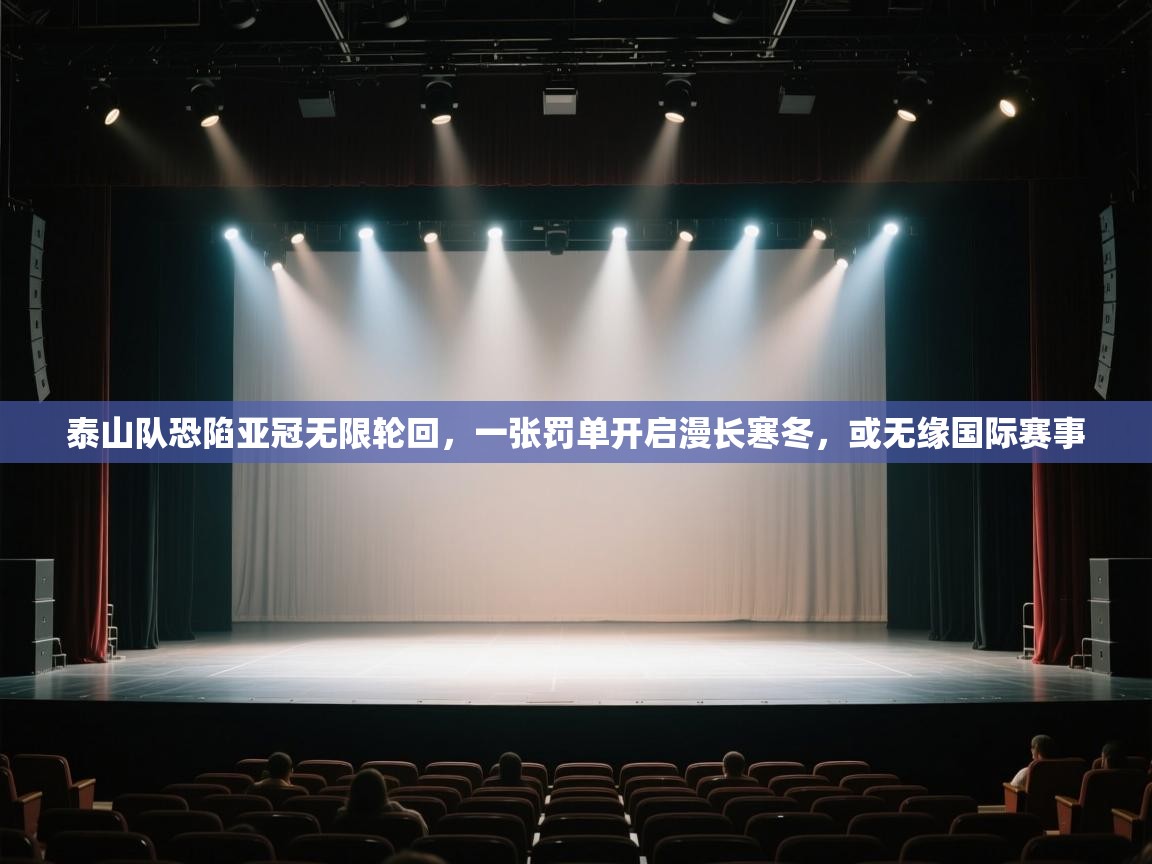 爱游戏平台-泰山队恐陷亚冠无限轮回，一张罚单开启漫长寒冬，或无缘国际赛事  第2张