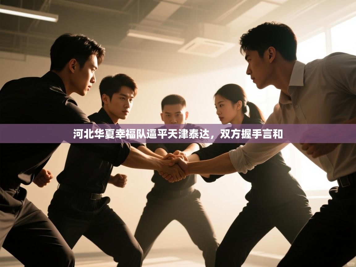 爱游戏体育全站入口-河北华夏幸福队逼平天津泰达，双方握手言和  第2张